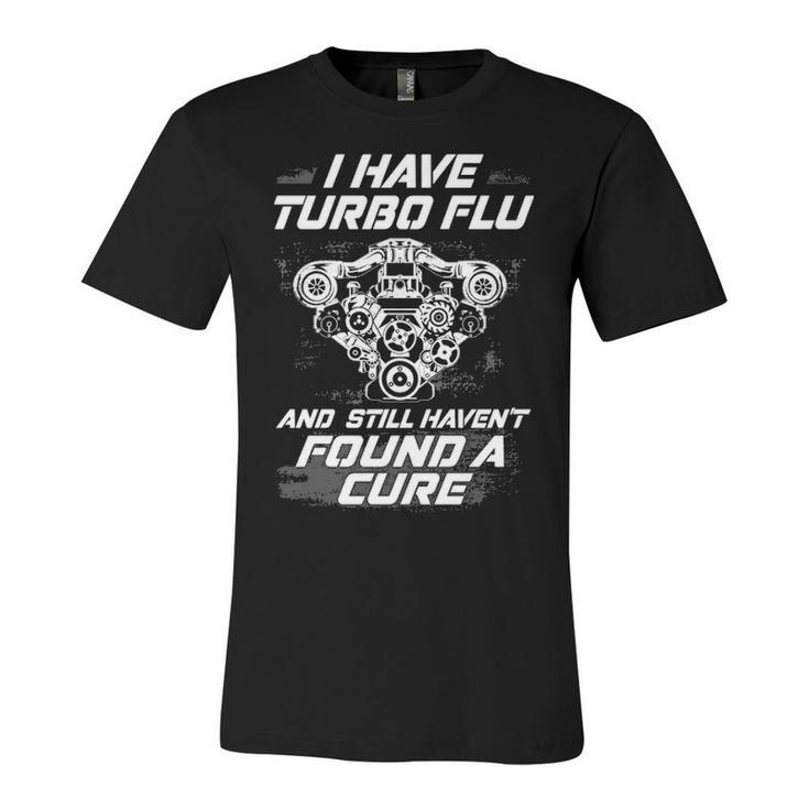 Turbo Flu Unisex Jersey Short Sleeve Crewneck Tshirt