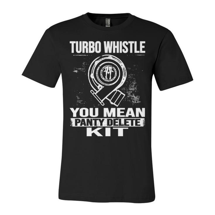 Turbo Whistle Delete Kit Unisex Jersey Short Sleeve Crewneck Tshirt