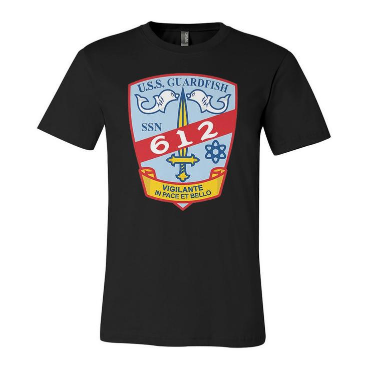 Uss Guardfish Ssn-612 United States Navy Jersey T-Shirt