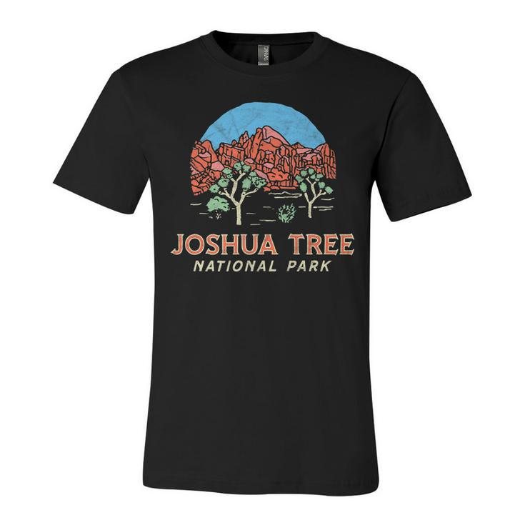 Vintage Joshua Tree National Park Retro Desert  Unisex Jersey Short Sleeve Crewneck Tshirt