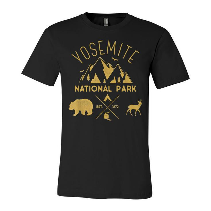 Yosemite National Park California Souvenir Gift  Unisex Jersey Short Sleeve Crewneck Tshirt