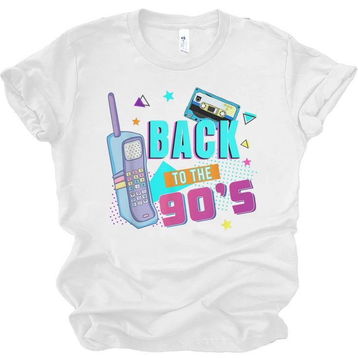 Back To The 90S Outfits For Men Women Retro Costume Party  Men Women T-shirt Unisex Jersey Short Sleeve Crewneck Tee