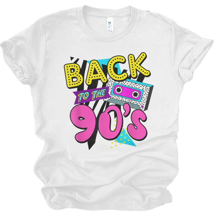 Back To The 90S Outfits For Women Retro Costume Party  Men Women T-shirt Unisex Jersey Short Sleeve Crewneck Tee
