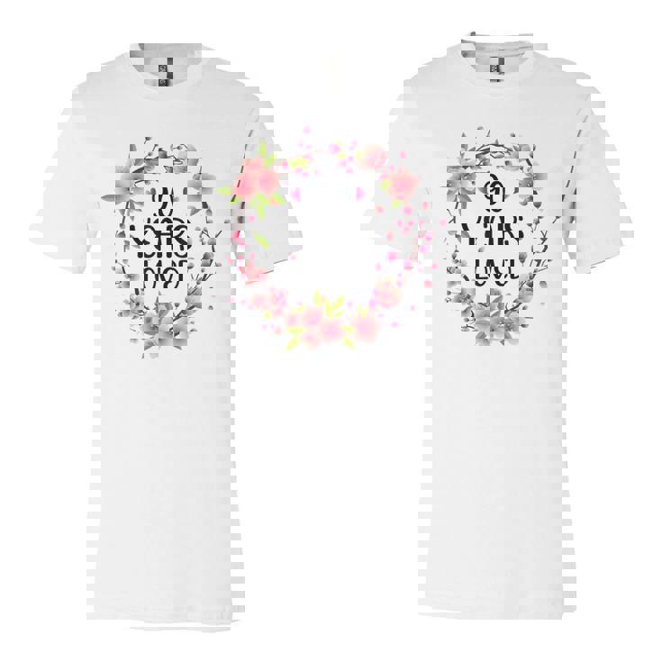 Floral 90 Year Old 90Th Birthday Women 90 Years Loved  Unisex Jersey Short Sleeve Crewneck Tshirt