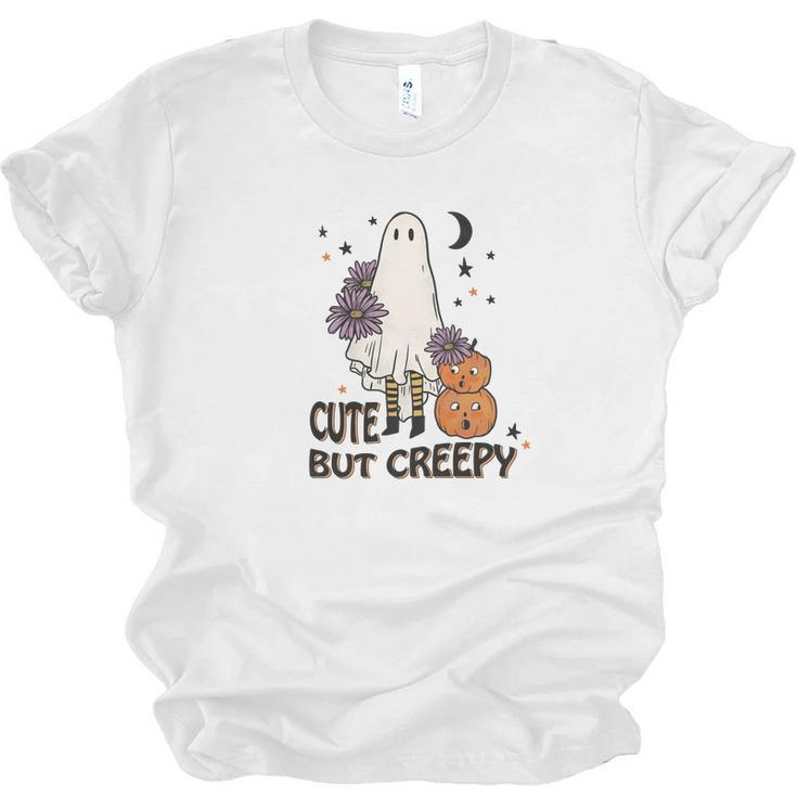 Halloween Cute But Creepy Idea Gift For You Men Women T-shirt Unisex Jersey Short Sleeve Crewneck Tee