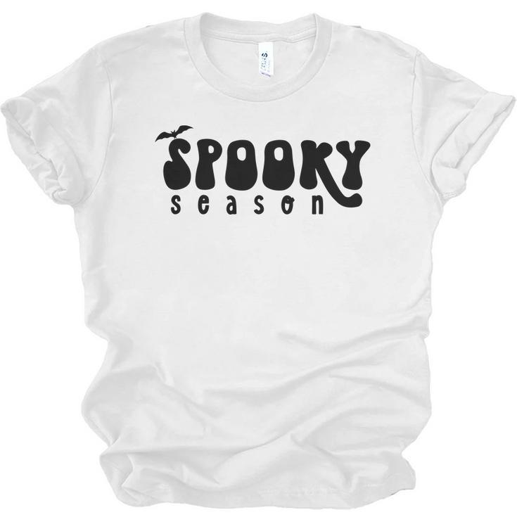 Halloween Spooky Season Time Official Gift Men Women T-shirt Unisex Jersey Short Sleeve Crewneck Tee