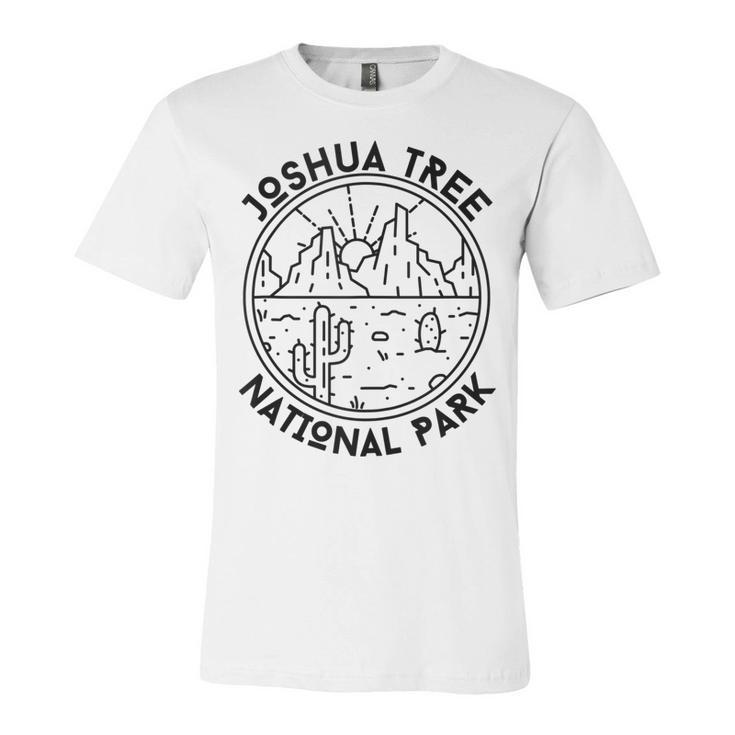 Joshua Tree National Park California Nature Hike Outdoors  Unisex Jersey Short Sleeve Crewneck Tshirt