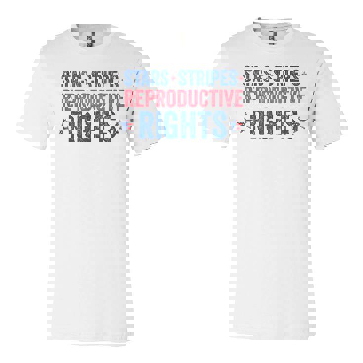 Patriotic 4Th Of July  Stars Stripes Reproductive Right  V5 Unisex Jersey Short Sleeve Crewneck Tshirt