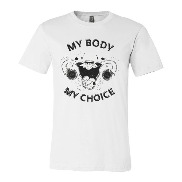 Pro-Choice Texas Women Power My Uterus Decision Roe Wade Unisex Jersey Short Sleeve Crewneck Tshirt