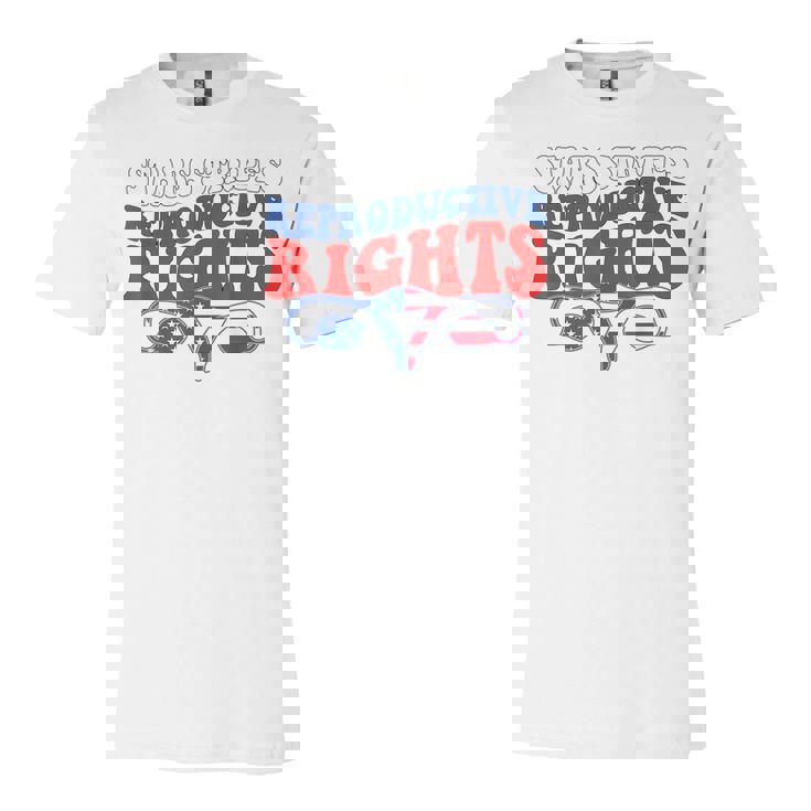 Stars Stripes Reproductive Rights Patriotic 4Th Of July  V2 Unisex Jersey Short Sleeve Crewneck Tshirt