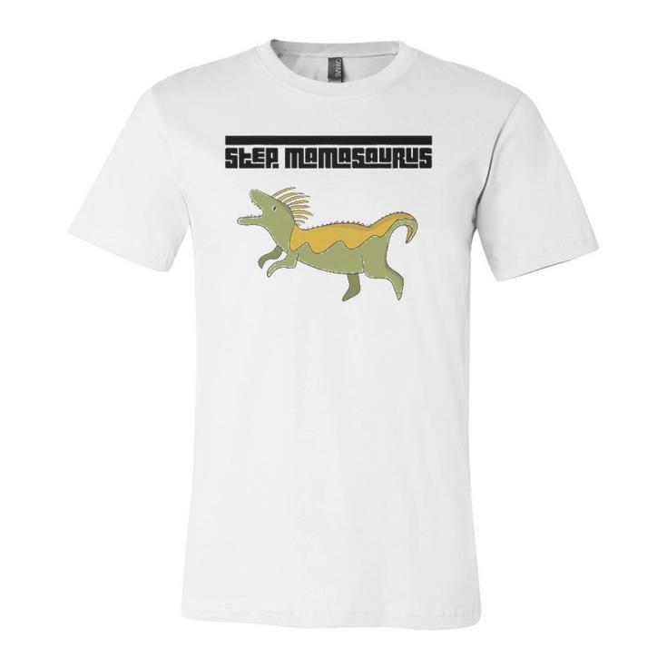 Step Momasaurus For Stepmothers Dinosaur Jersey T-Shirt