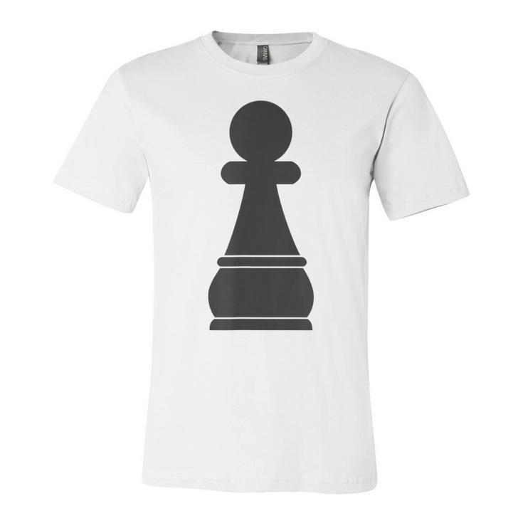 Unique Matching Family Chess Pawn Piece  Unisex Jersey Short Sleeve Crewneck Tshirt