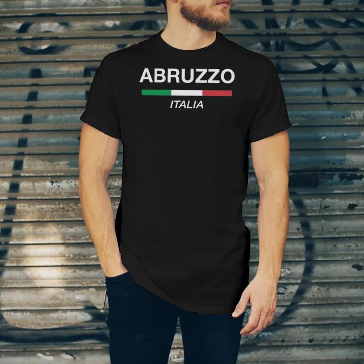 Abruzzo Italian Name Italy Flag Italia Surname Jersey T-Shirt