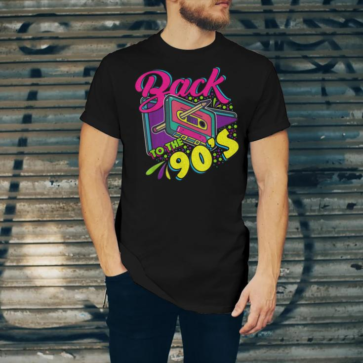 Back To The 90S 90S Disco Radio And Techno Era Vintage Retro Men Women T-shirt Unisex Jersey Short Sleeve Crewneck Tee