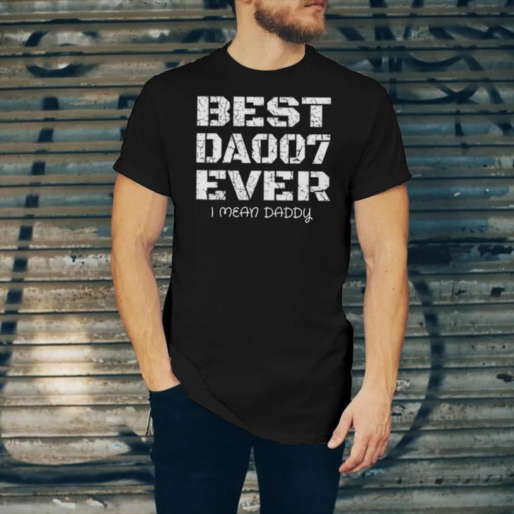Best Daddy Ever Fathers Day For Dads 007 Jersey T-Shirt