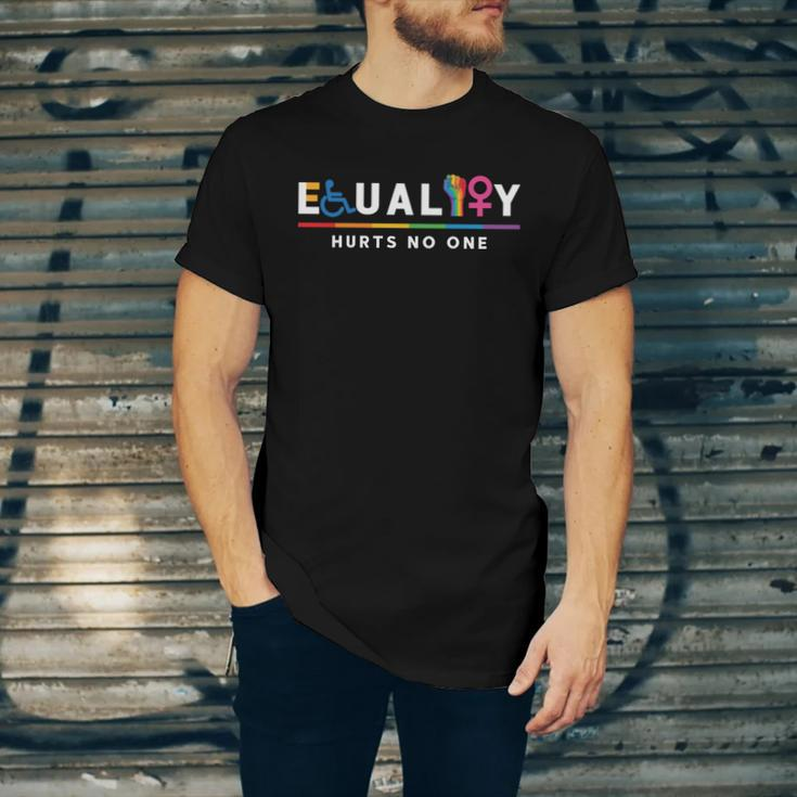 Equality Hurts No One Equal Rights Lgbt Gift Unisex Jersey Short Sleeve Crewneck Tshirt