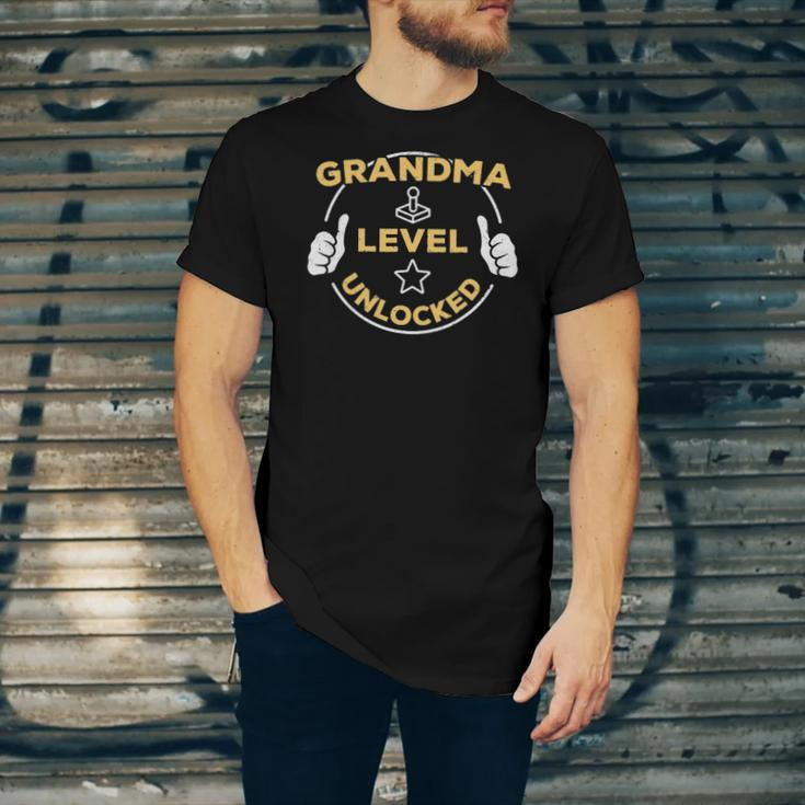 Grandma Level Unlocked Soon To Be Grandma Jersey T-Shirt