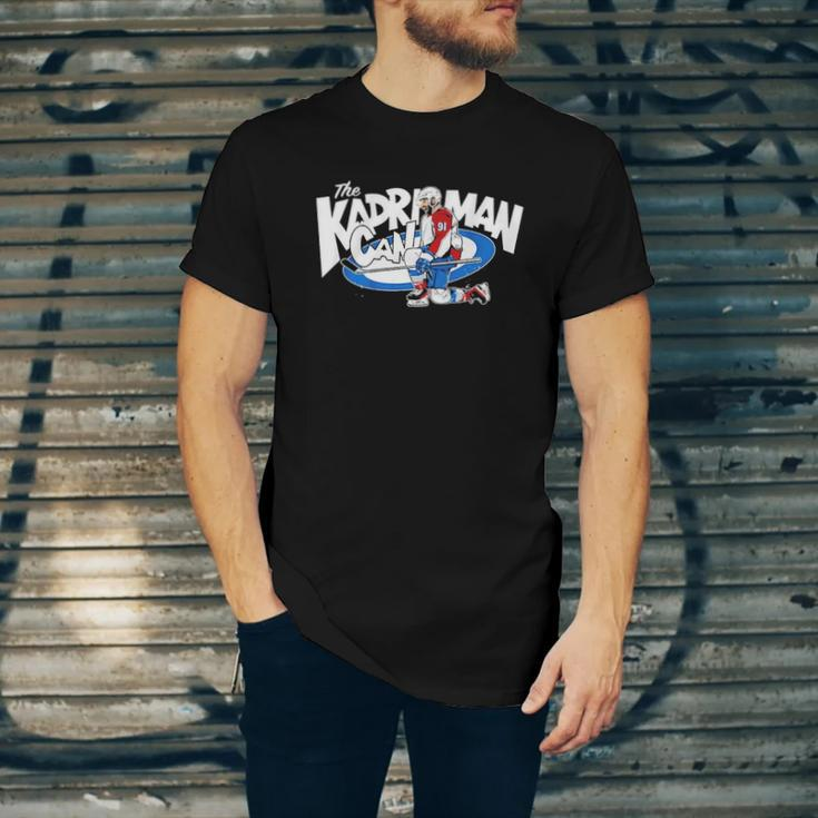 The Kadri Man Can Hockey Player Jersey T-Shirt