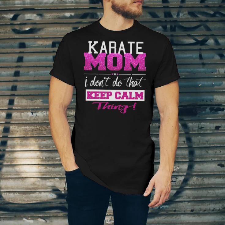 Karate Mom Best Mother Jersey T-Shirt