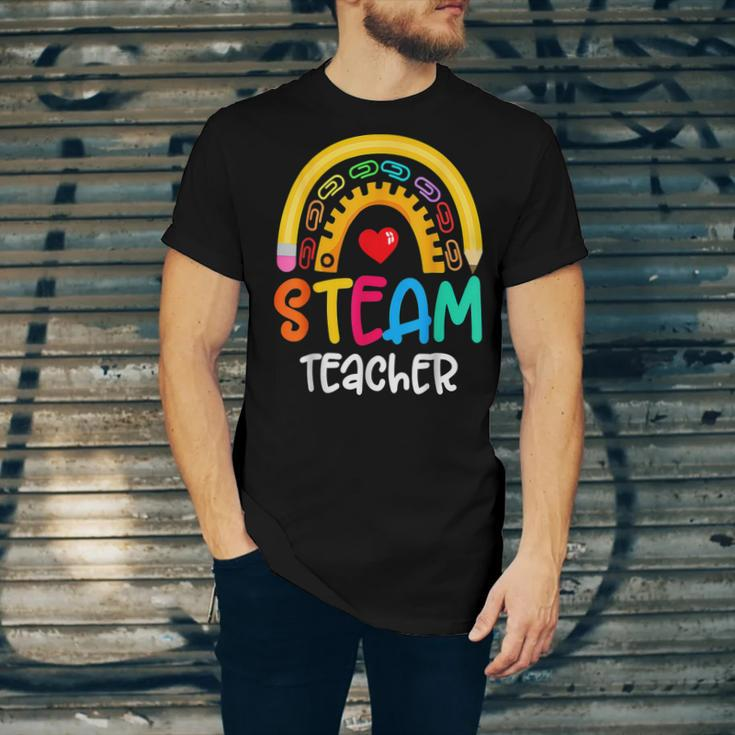 Steam Teacher Squad Team Crew Back To School Stem Special Unisex Jersey Short Sleeve Crewneck Tshirt
