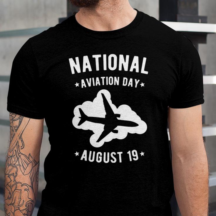 Cool Public Holidays Shirt - Flight Airplane Print Tee Gift Unisex Jersey Short Sleeve Crewneck Tshirt