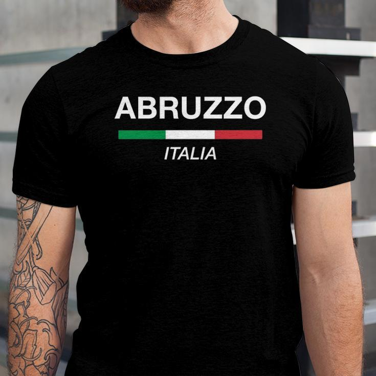 Abruzzo Italian Name Italy Flag Italia Surname Jersey T-Shirt