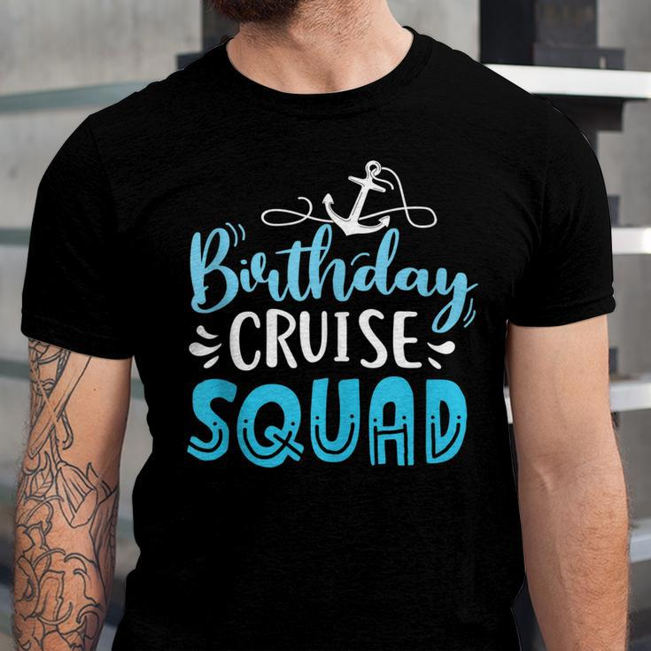 Birthday Cruise Squad Cruising Vacation Funny Birthday Gifts V2 Men Women T-shirt Unisex Jersey Short Sleeve Crewneck Tee