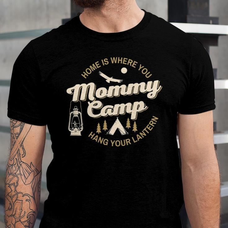 Camp Mommy Shirt Summer Camp Home Road Trip Vacation Camping Jersey T-Shirt