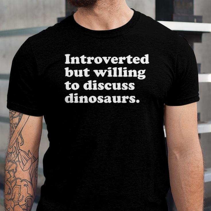 Dinosaur Dinosaurs Or Kids Jersey T-Shirt