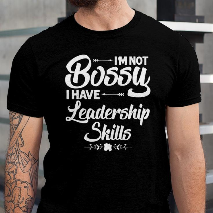 I&8217M Not Bossy I Have Leadership Skills Kids Jersey T-Shirt