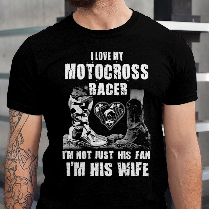 Motocross Wife Unisex Jersey Short Sleeve Crewneck Tshirt