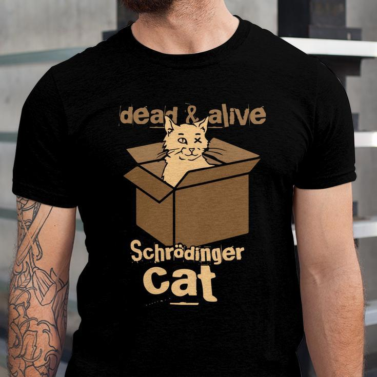 Physicists Scientists Schrödingers Katze Gift Unisex Jersey Short Sleeve Crewneck Tshirt