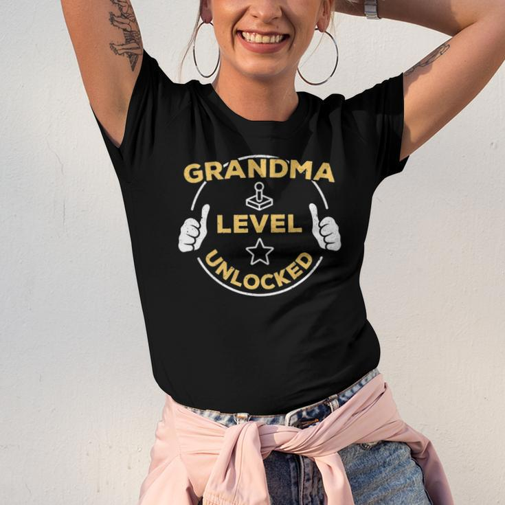 Grandma Level Unlocked Soon To Be Grandma Jersey T-Shirt