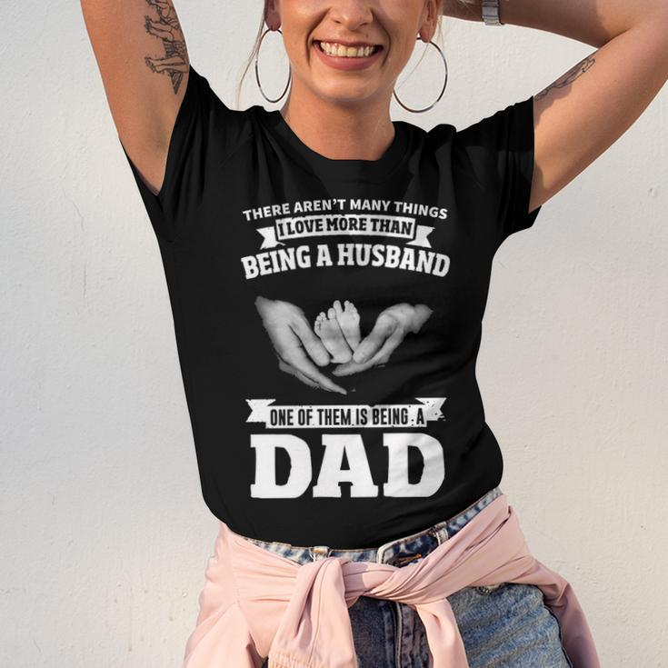 Husband - Love Being A Dad Unisex Jersey Short Sleeve Crewneck Tshirt