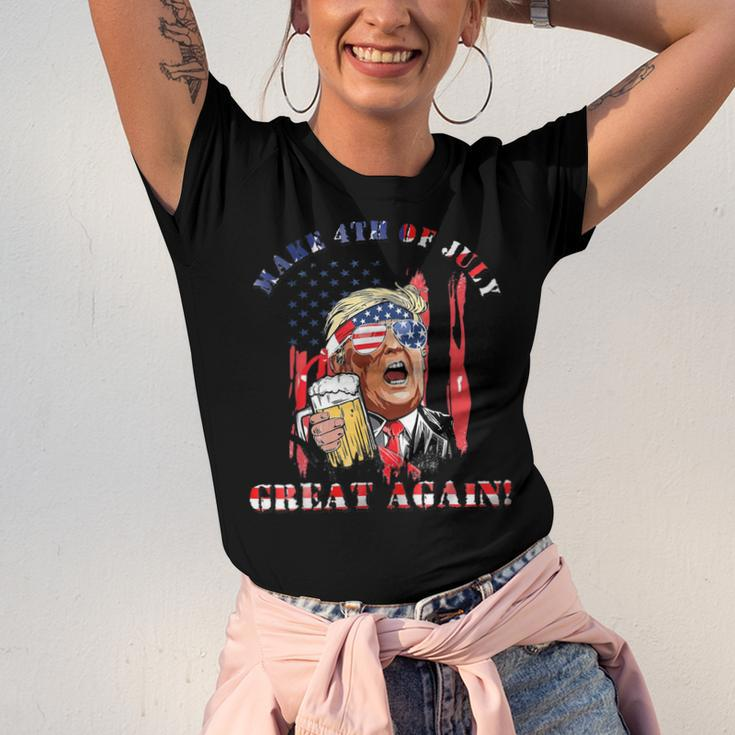 Make 4Th Of July Great Again 4Th Of July Unisex Jersey Short Sleeve Crewneck Tshirt