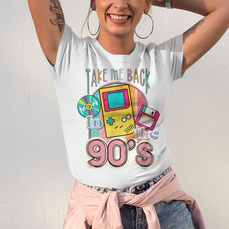 Take Me Back To The 90S Casette Tape Retro Men Women T-shirt Unisex Jersey Short Sleeve Crewneck Tee