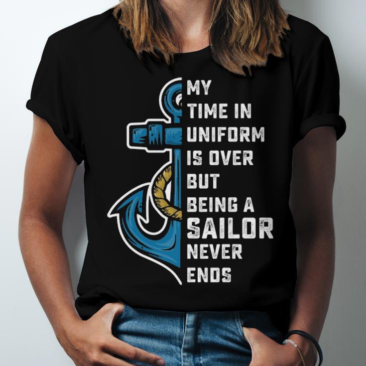 Being A Sailor Never End Unisex Jersey Short Sleeve Crewneck Tshirt