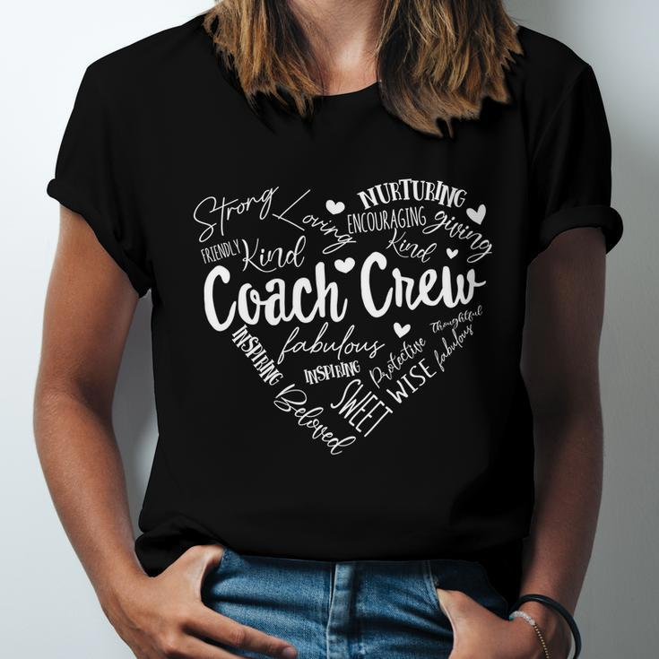 Coach Crew Instructional Coach Reading Career Literacy Pe Meaningful Gift Unisex Jersey Short Sleeve Crewneck Tshirt
