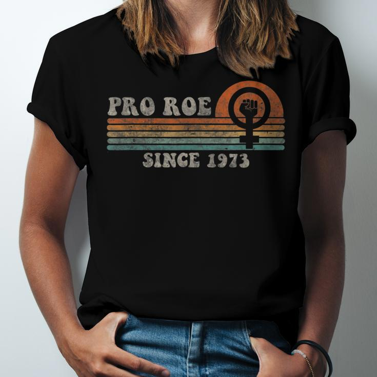 Funny Pro Roe Since 1973 Vintage Retro Unisex Jersey Short Sleeve Crewneck Tshirt