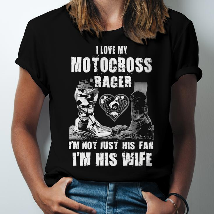 Motocross Wife Unisex Jersey Short Sleeve Crewneck Tshirt