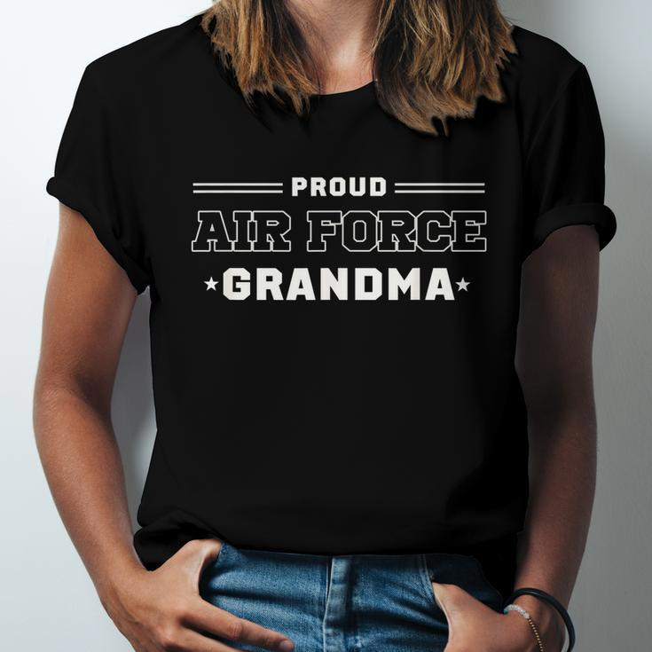 Proud Us Air Force Grandma Military Pride Unisex Jersey Short Sleeve Crewneck Tshirt