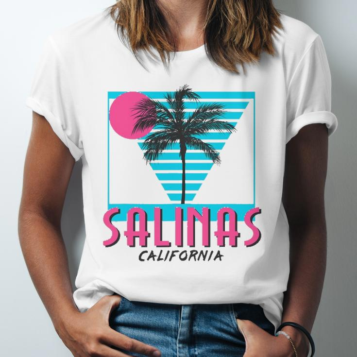 Salinas California Retro Ca Cool Jersey T-Shirt
