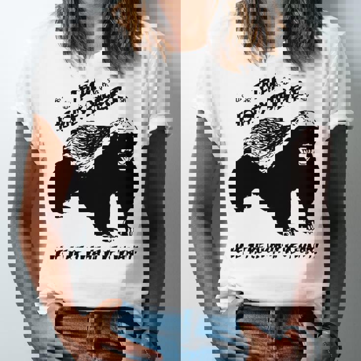 Team Honey Badger V3 Unisex Jersey Short Sleeve Crewneck Tshirt