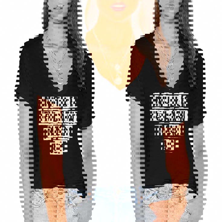 Lovely Funny Cool Sarcastic Im Not Like A Regular Aunt Im A Women's Jersey Short Sleeve Deep V-Neck Tshirt Lovely Funny Cool Sarcastic Im Not Like A Regular Aunt Im A Women's Jersey Short Sleeve Deep V-Neck Tshirt