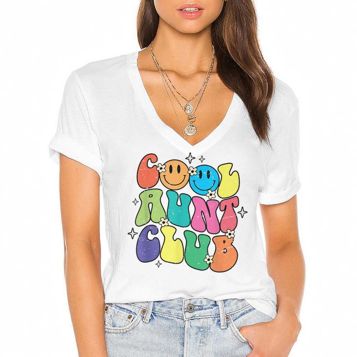 Cool Aunts Club T-Shirt For Women - Funny Oversized Auntie Shirt With Letter Print - Perfect Aunt Gift Tee - View #11