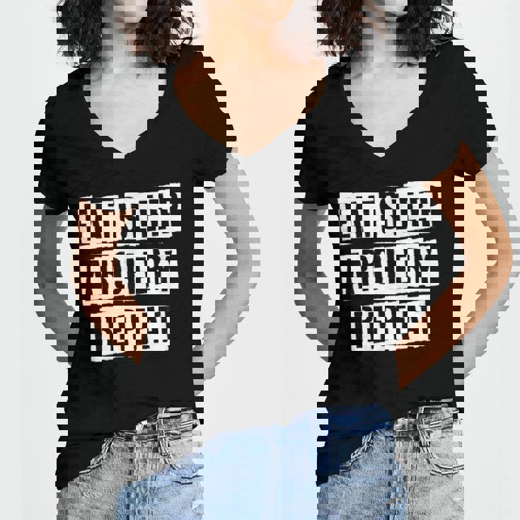 Lovely Funny Cool Sarcastic Eat Sleep Archery Repeat Women's Jersey Short Sleeve Deep V-Neck Tshirt Lovely Funny Cool Sarcastic Eat Sleep Archery Repeat Women's Jersey Short Sleeve Deep V-Neck Tshirt