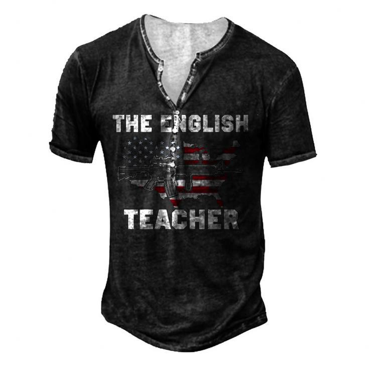 The English Teacher Men's Henley T-Shirt