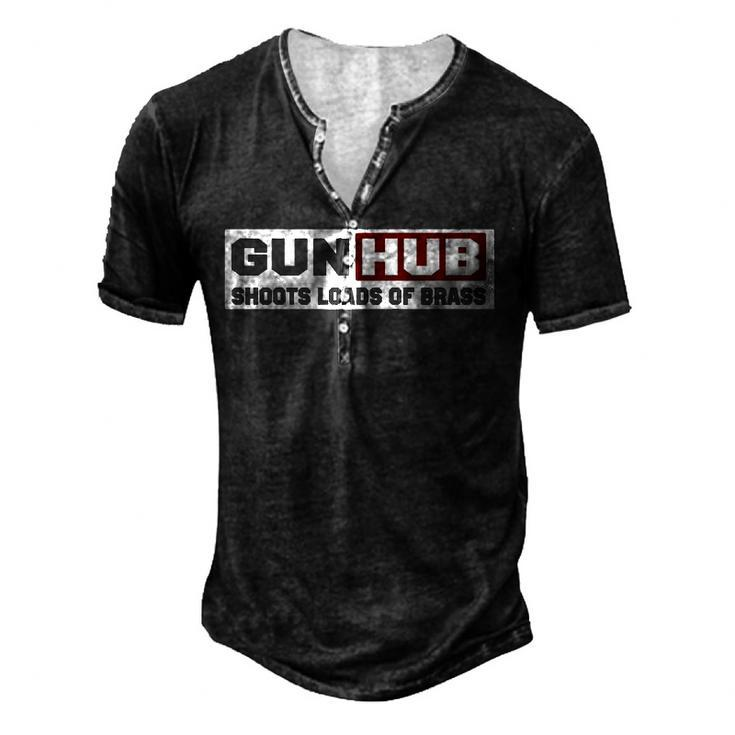 Gunhub Men's Henley T-Shirt