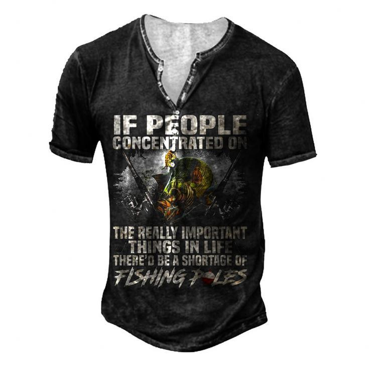 Really Important Things Men's Henley T-Shirt