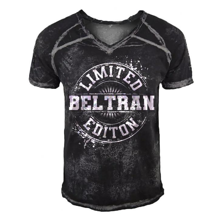 Beltran Funny Surname Family Tree Birthday Reunion Gift Idea  Men's Short Sleeve V-neck 3D Print Retro Tshirt